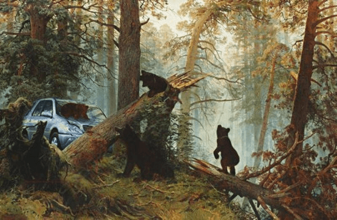 Mercedes-Benz ML43 / Шишкин